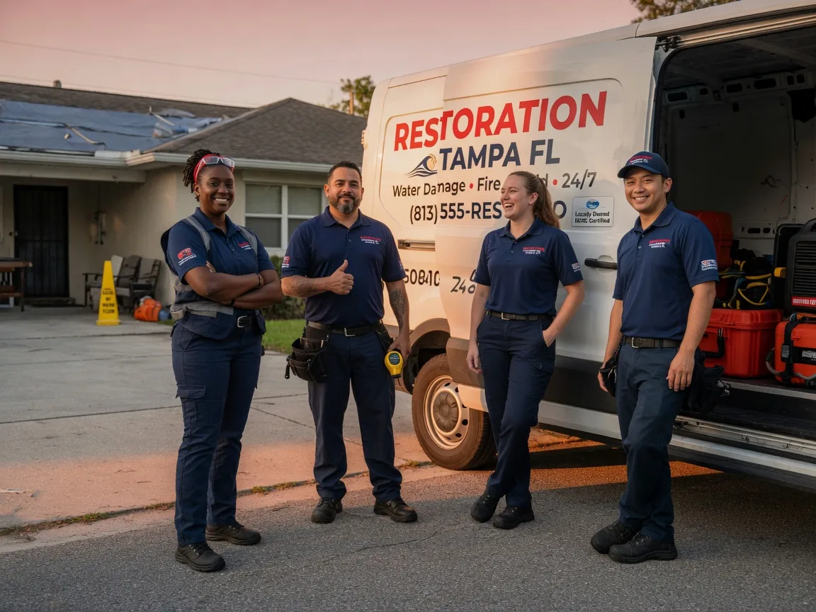 Water Damage Restoration company in Papillion, NE